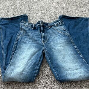 KanCan Dark Blue Flared Jeans